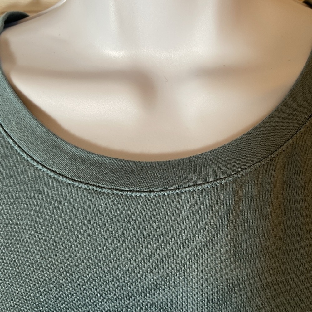 MarlaWynne Mixed Media Tank, Sea Blue, Large, NWT - Picture 5 of 8